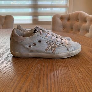 DENIM Golden Goose Sneakers. RARE. Size 37. Auth!